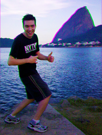 Kevin at Sugarloaf in 3D